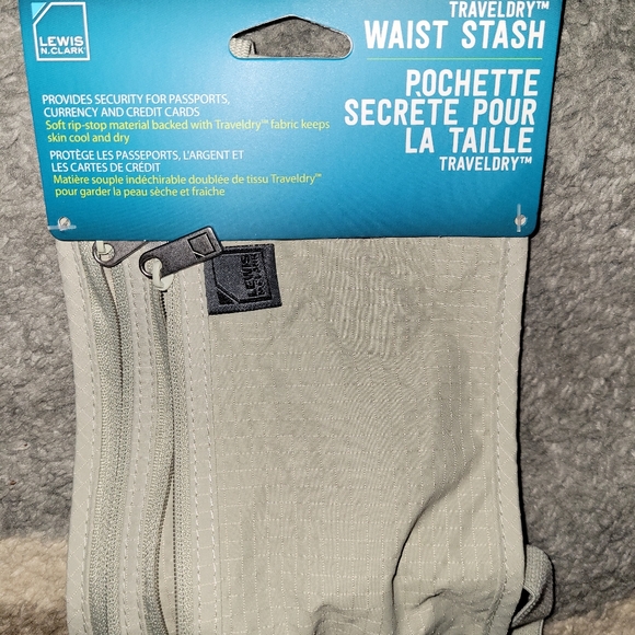 Lewis N Clark Traveldry Waist Stash Bag New - Picture 7 of 9